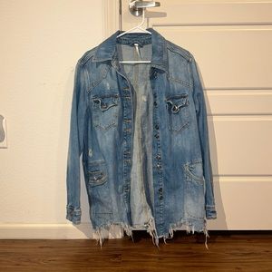 Free People Jean Jacket. Worn once